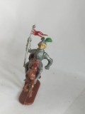 bnk jc Germania - Jean Hoefler - cavaler medieval cu steag - calare