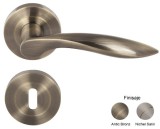 Set Manere Medeea cu Rozete pt Cilindru Nichel Satin - 674849
