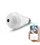 Bec LED cu camera IP VR bulb camera Panoramic WI-Fi 360EyeS 100-240V, Oem