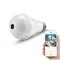 Bec LED cu camera IP VR bulb camera Panoramic WI-Fi 360EyeS 100-240V