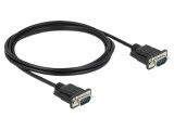 Cablu DELOCK D-Sub 9 pini 2m negru PVC cod 86574