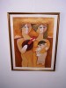 Sami Briss (n.1930)&quot;In familie&quot; litografie, semnata, numerotata, tablou autentic, Abstract, Grisaille, Avangardism