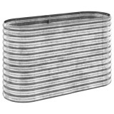 Cumpara ieftin Strat inaltat gradina 114x40x68 cm otel galvanizat