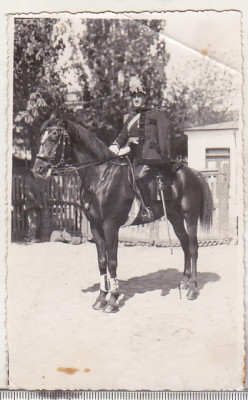 bnk foto Ofiter calare pregatit de parada - 10 Mai 1935 foto