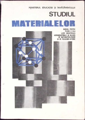 STUDIUL MATERIALELOR, MANUAL PENTRU CLASA A IX-A-POPESCU NICULAE-259374 foto