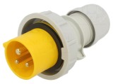 Conector PCE 0132-4 Alimentare AC 16A 110VAC IP44 3 pini 2P+PE Mufă Tată