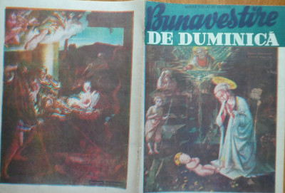 Bunavestire de duminica, revista legionara, decembrie, 1940, numar de Craciun foto