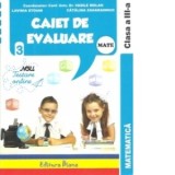 Caiet de evaluare - matematica teste clasa a III a