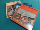 LOT 3 ALBUME ARTĂ * ANTOINE WATTEAU, PAUL CEZANNE, BERNARDO BELLOTO * LIMBA GERMANĂ /1973 * 3 4 6
