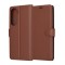 Husa pentru Honor 90 Lite - Techsuit Leather Folio - Brown
