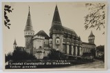 CASTELUL CORVINESTILOR DIN HUNEDOARA , VEDERE GENERALA , FOTOGRAFIE TIP CARTE POSTALA , PERIOADA INTERBELICA