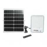 Proiector LED 20W cu panou solar 35W telecomanda, baterie 3,2V/30Ah Breckner Germany