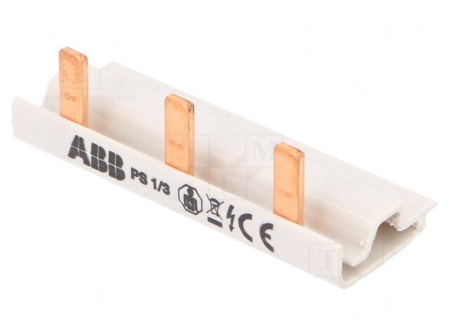 Bară Colectoare 10mm&sup2; 63A 3 Module