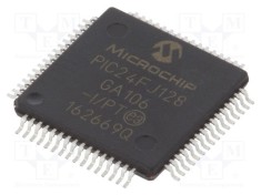 Microcontroler PIC24 128kB 32MHz 2&divide;3,6VDC SMD TQFP64 - MICROCHIP TECHNOLOGY