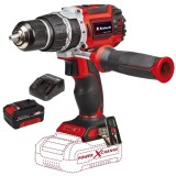 Einhell TP-CD 18/60 Li-i BL PXC + Starter Kit - Masina de gaurit si insurubat cu percutie 60 Nm + Set 1 acumulator si incarcator Li-Ion 18 V 4 Ah