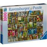Puzzle libraria bizara - 1000 piese, Ravensburger