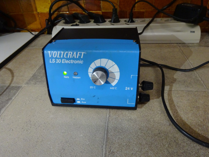 Statie de lipit retro 24v/ Voltcraft LS 30