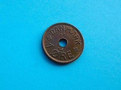 1 Ore 1934-Danemarca-XF++++A foto