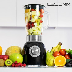 Mixer cu Pahar Cecomix Titanium Black 4060 1000W foto