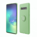 Husa Vetter pentru Samsung Galaxy S10, Soft Pro with Magnetic iStand, Verde