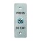 Buton de iesire, montaj ingropat, inox, LED, NO-NC-COM, IP65, 115 x 40 mm CSB-408LW