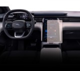 Folie Protectie Navigatie Ford Explorer Electric 2023+, Duragon, protectie Display Navigatie, silicon Transparent, Anti-zgarieturi, kit instalare