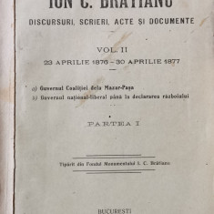 Ion C. Brătianu - Discursuri, scrieri, acte și documente, vol. II