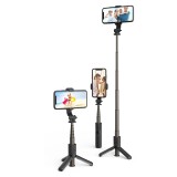 Mini Selfie stick cu trepied si telecomanda Asteroid GSM L10, 68cm