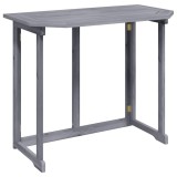 vidaXL Masă de balcon pliabilă, 90x50x74 cm, lemn masiv de acacia