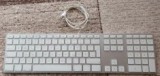 Tastatura Apple A1243 cu 2 porturi usb, Cu fir