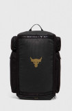 Under Armour rucsac Project Rock barbati, culoarea negru, mare, neted