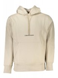 Cumpara ieftin Hanorac bărbați, cu imprimeu cu logo, Regular fit, bej (Marime: 2XL)