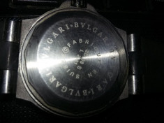 ceas de mana automatic BVLGARI,Ceas vintage de colectie,stare foto-functi,T.GRAT foto