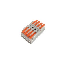 Conector legatura Doza 4 Poli, Dublu, KV223, 32A 600V 0.08-4.0mm2