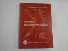 SYNONYMIE ET TRADUCTION - TAMARA CEBAN foto
