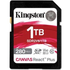 Card memorie Kingston SDXC Canvas React Plus Class 10 UHS-II 1TB