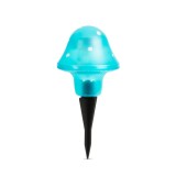 Lampa solara LED Garden of Eden, 11 cm, panou solar, acumulator, model ciuperca