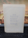 P. Zosin, 1 poezie scrise de m&acirc;nă de un admirator circa 1930, Gurile, 082