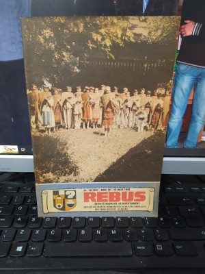 Rebus, revistă bilunară de divertisment, 15 iul. 1988, nr. 14, 746, anul 32, 017 foto