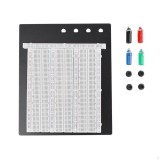Placa test Breadboard cu 2390 de puncte de conectare 20-29AWG 300V/3-5A