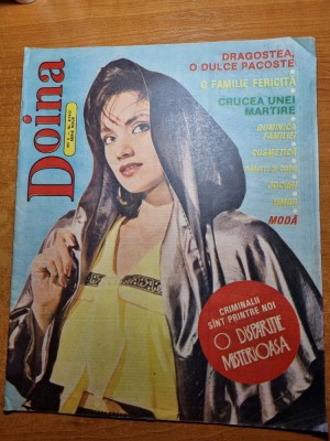 revista doina februarie 1992-ioana radu,mihaela oancea,moda anului foto