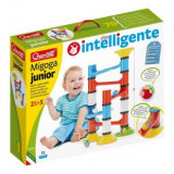 Joc de construcție educativ Set Migoga Junior Marble Run, 1&frac12;-5 ani, Quercetti Q06506