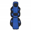 Husa scaun auto model Race, culoare Albastru/Negru, 4Cars