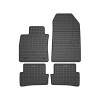 Covorase Cauciuc Dedicate Renault Clio IV (2012-2019), Negre, Set 4 Bucati, Tip Auto: Autoturisme