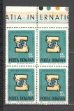 Romania.1969 50 ani Organizatia Internationala a Muncii bloc 4 TR.83
