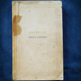 Cumpara ieftin Proza Literara - Mihai Eminescu - Roman