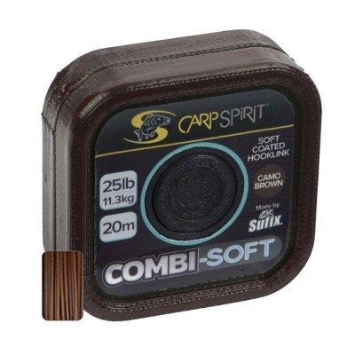 Fir Textil Carp Spirit cu Camasa Combi Soft Camo Brown 20m 35lbs 15.80kg foto