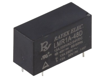 Releu electromagnetic 48VDC 12A foto
