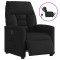 vidaXL Fotoliu rabatabil electric, negru, material textil 3303014