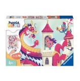 Puzzle si joc Ravensburger - Dragon, 48 piese